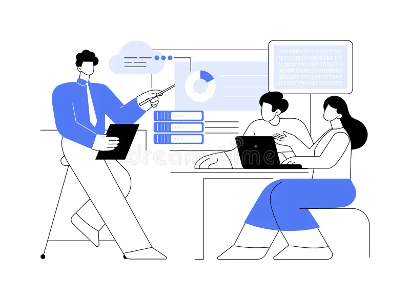 data-science-isolated-cartoon-vector-illustrations-group-students-work-big-having-machine-learning-lecture-higher-360413896_image